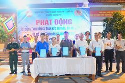 Quảng Phú phát động xây dựng khu dân cư không ma túy