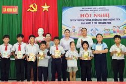 Xã Ninh Hải tuyên truyền phòng, chống tai nạn thương tích, đuối nước ở trẻ em