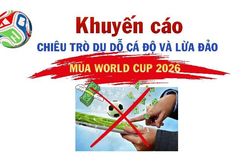 Khuyến cáo chiêu trò dụ dỗ cá độ và lừa đảo mùa World Cup 2026