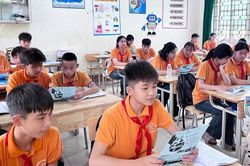 Rộng lối đi sau THCS