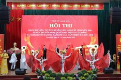Tổng duyệt chương trình hội thi báo cáo viên, tuyên truyền viên giỏi cấp tỉnh năm 2026