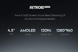 Retroid Pocket Nova lộ diện: Màn hình AMOLED 120Hz đỉnh cao cho trải nghiệm game retro