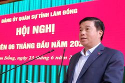 Đảng ủy Quân sự tỉnh tổ chức Hội nghị phiên 6 tháng đầu năm 2026