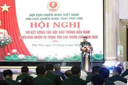 Hội Cựu chiến binh tỉnh triển khai nhiệm vụ trọng t&acirc;m 6 th&aacute;ng cuối năm 2026