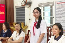 Nữ sinh giành thủ khoa chuyên Toán với 2 môn điểm tuyệt đối