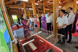 Bàn giao không gian trưng bày 'Hòa Mỹ - Nơi in dấu sử vàng'