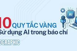 10 quy tắc sử dụng AI trong báo chí