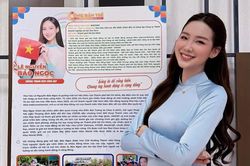 Hoa hậu Bảo Ngọc bác bỏ tin đồn làm giả giấy báo trúng tuyển thạc sĩ tại Mỹ