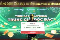 Người đàn ông tại Quảng Trị trúng độc đắc xổ số quay nhanh Lotto 5/35 gần 9,99 tỷ đồng nhờ chọn số theo giấc mơ