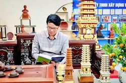 Nghệ nhân Kiều Đức Thưởng nối mạch nghề xưa, thắp hồn di sản Việt