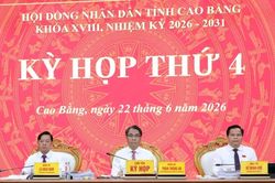 Kỳ họp thứ Tư, HĐND tỉnh Cao Bằng khóa XVIII: Bảo đảm hoàn thành cao nhất các mục tiêu, chỉ tiêu đã đề ra