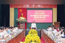 Thái Nguyên: Phấn đấu hoàn thành mục tiêu tăng trưởng 2 con số