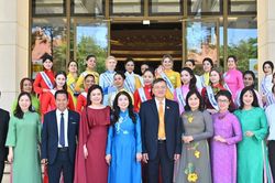 Gặp mặt các thí sinh Cuộc thi Hoa hậu Văn hóa Thế giới