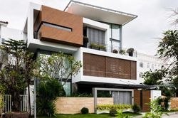 Mặt tiền hai lớp chống nóng cho nhà ở đô thị