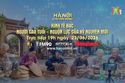 Đón xem 'Hà Nội chuyển động' ngày 23/6: Kinh tế Bạc: Người cao tuổi - Nguồn lực của kỷ nguyên mới