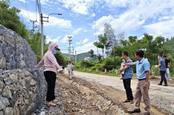 Phường Nùng Trí Cao nghiệm thu, đưa vào sử dụng công trình khắc phục hậu quả thiên tai