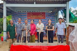 Long Điền khởi công xây dựng 10 căn nhà cho hộ nghèo đồng bào Khmer