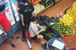 Vụ bà bầu bị người đàn ông hành hung tại cửa hàng trái cây ở Bắc Ninh: Camera ghi lại hình ảnh gây phẫn nộ
