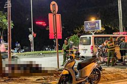 Hai vụ tai nạn liên tiếp xảy ra trong đêm ở Hà Nội, 5 người thương vong