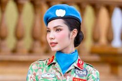 Nhan sắc nữ trung úy 25 tuổi gây sốt ở Miss Grand Vietnam 2026