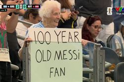 'Bà cụ gangster' 100 tuổi cổ vũ Messi gây sốt tại World Cup 2026