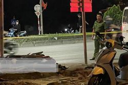 Hà Nội: Xe máy kẹp 3 tự lao lên vỉa hè đường Lê Trọng Tấn, 2 thiếu niên tử vong tại chỗ