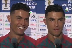 Phản ứng của Ronaldo khi phóng viên xin tăng lương