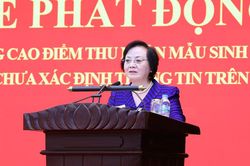 Phó Thủ tướng Phạm Thị Thanh Trà phát động cao điểm thu nhận ADN, mở thêm cơ hội xác định danh tính liệt sĩ