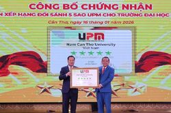 Đại học Nam Cần Thơ vào nhóm 1.000 đại học phát triển bền vững hàng đầu thế giới