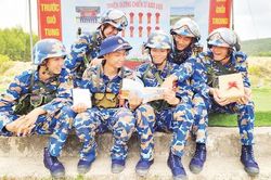 Lan tỏa văn hóa đọc trong đời sống quân ngũ