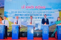 Khởi động cụm dự án điện gió hơn 2.000 tỷ đồng ở Đắk Lắk