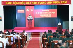 Cần Thơ sơ kết công tác quân sự, quốc phòng 6 tháng đầu năm 2026