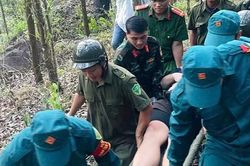 Gãy chân giữa núi hoang, du khách Đức được giải cứu nhờ tin nhắn định vị