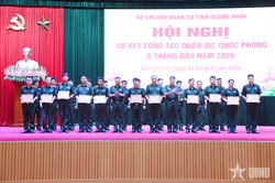 LLVT tỉnh Quảng Ninh hoàn thành toàn diện nhiệm vụ 6 tháng đầu năm 2026