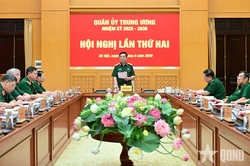 Quân ủy Trung ương tiếp tục xem xét thông qua một số nội dung quan trọng