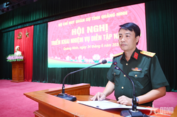 Bộ CHQS tỉnh Quảng Ninh triển khai nhiệm vụ diễn tập năm 2026