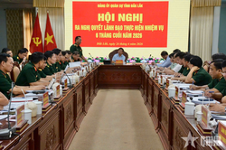 Đắk Lắk: Triển khai to&agrave;n diện nhiệm vụ quốc ph&ograve;ng, qu&acirc;n sự địa phương v&agrave; c&ocirc;ng t&aacute;c bi&ecirc;n ph&ograve;ng