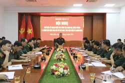 Qu&acirc;n khu 2 kiểm tra to&agrave;n diện Bộ CHQS tỉnh Điện Bi&ecirc;n v&agrave; Trung đo&agrave;n 82