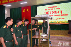Cục Hậu cần-Kỹ thuật, Quân đoàn 34 nghiệm thu 52 sáng kiến