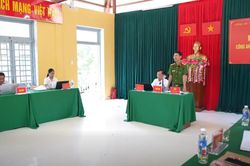 Trà Tập tổ chức Hội nghị 'Công an lắng nghe ý kiến nhân dân'
