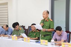Hội nghị phản biện Đề &aacute;n x&acirc;y dựng phường An Kh&ecirc; kh&ocirc;ng ma t&uacute;y, kiểu mẫu về ANTT