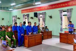 VKSND khu vực 10, TP Đ&agrave; Nẵng phối hợp x&eacute;t xử lưu động vụ &aacute;n ma t&uacute;y, tuy&ecirc;n phạt c&aacute;c bị c&aacute;o hơn 60 năm t&ugrave;