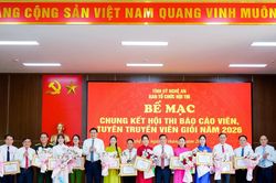 Bế mạc Hội thi báo cáo viên, tuyên truyền viên giỏi tỉnh Nghệ An năm 2026