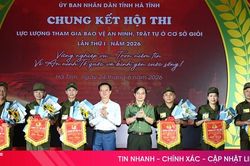 Xã Thạch Hà giành giải nhất Hội thi 'Lực lượng tham gia bảo vệ ANTT ở cơ sở giỏi'