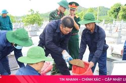 Lấy mẫu ADN tại 24 phần mộ liệt sĩ chưa rõ thông tin ở Đức Thọ