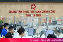 Tiếp động lực cho đội ngũ c&aacute;n bộ trung t&acirc;m phục vụ h&agrave;nh ch&iacute;nh c&ocirc;ng ở H&agrave; Tĩnh