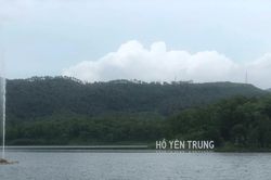 Hồ Yên Trung - điểm đến lý tưởng cho những chuyến dã ngoại cuối tuần