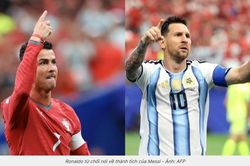 Ronaldo từ chối nói về Messi, lên tiếng về kịch bản gặp ĐT Argentina ở chung kết World Cup 2026