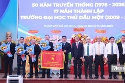 Trường Đại học Thủ Dầu Một khẳng định vai trò đào tạo nhân lực của Tp.HCM
