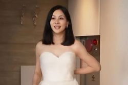 Vợ Jang Dong Gun mặc lại váy cưới, tiết lộ phải đổi đồ vì có bầu trước hôn lễ